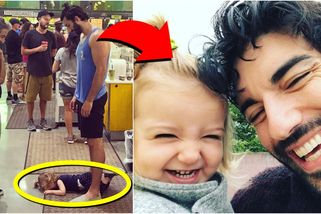 Známý herec vyřešil s noblesou záchvat vzteku své dcery v supermarketu. Je inspirací všem rodičům, jak zkrotit dítě a ani trochu se nezapotit!